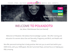 Tablet Screenshot of polkadotsi.com